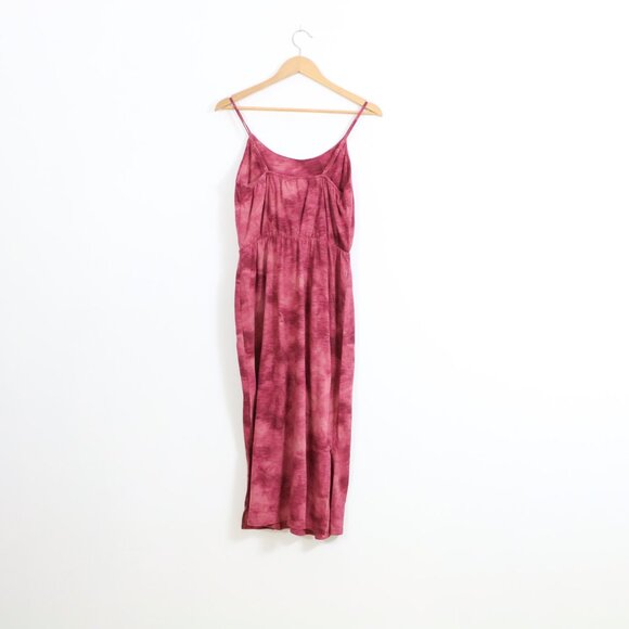 *Old Navy Waist-Defined Tie-Dye Slub-Knit Midi Cami Dress - Picture 10 of 11